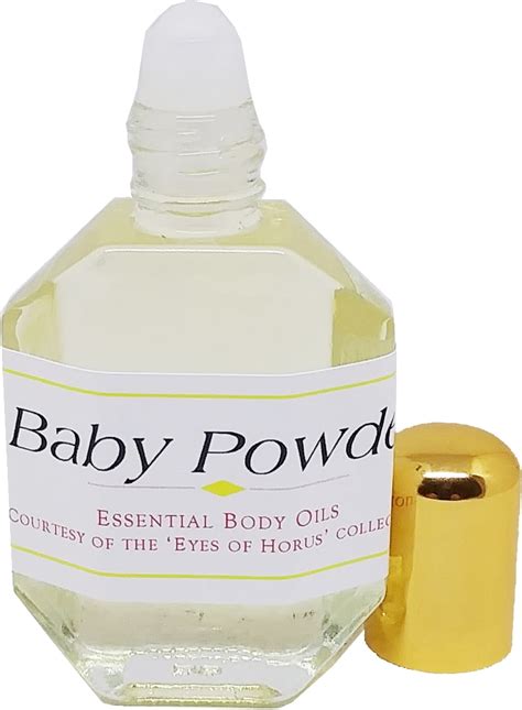 baby powder scented body oil.